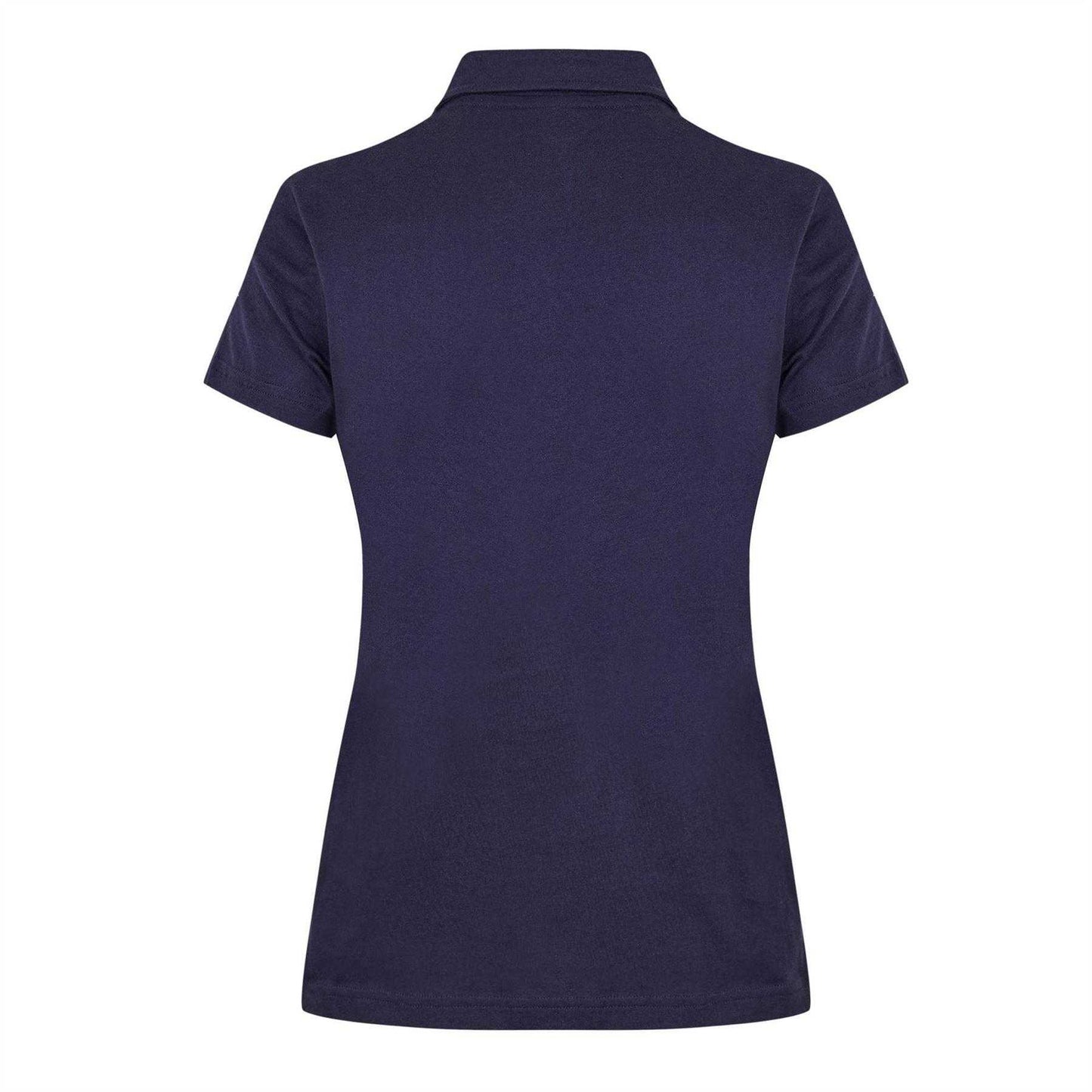 Black - Back - Puma Womens-Ladies Essentials Polo Shirt