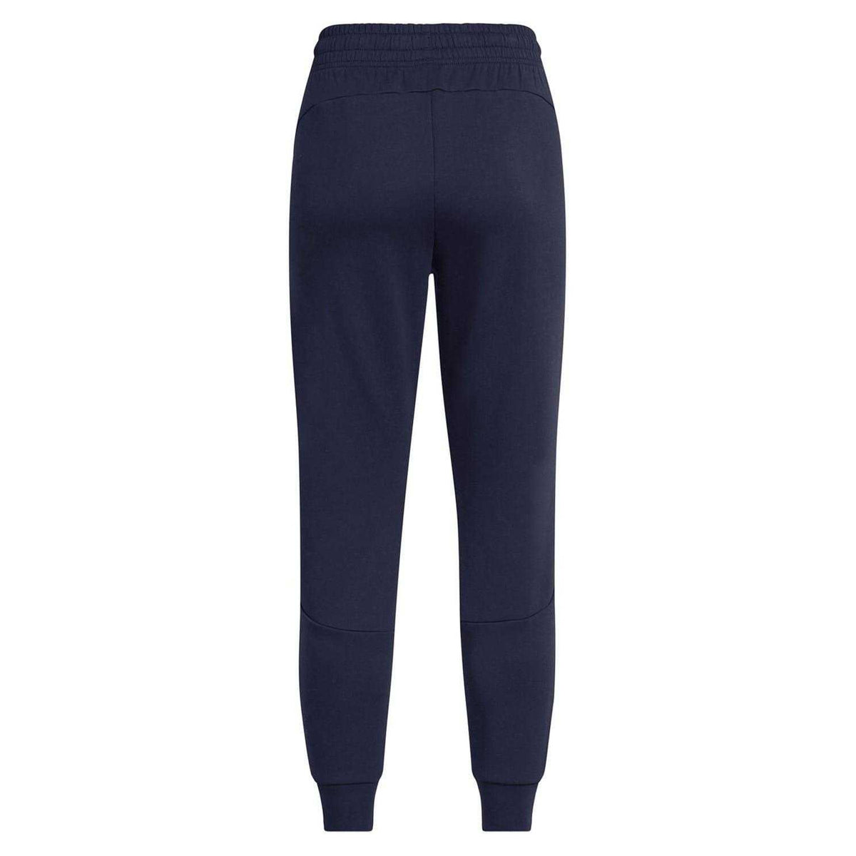 Blue - Side - Under Armour Womens-Ladies Unstoppable Fleece Athletic Joggers