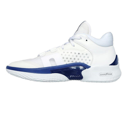 White-Blue - Back - Skechers Mens Resagrip Speckle Basketball Trainers
