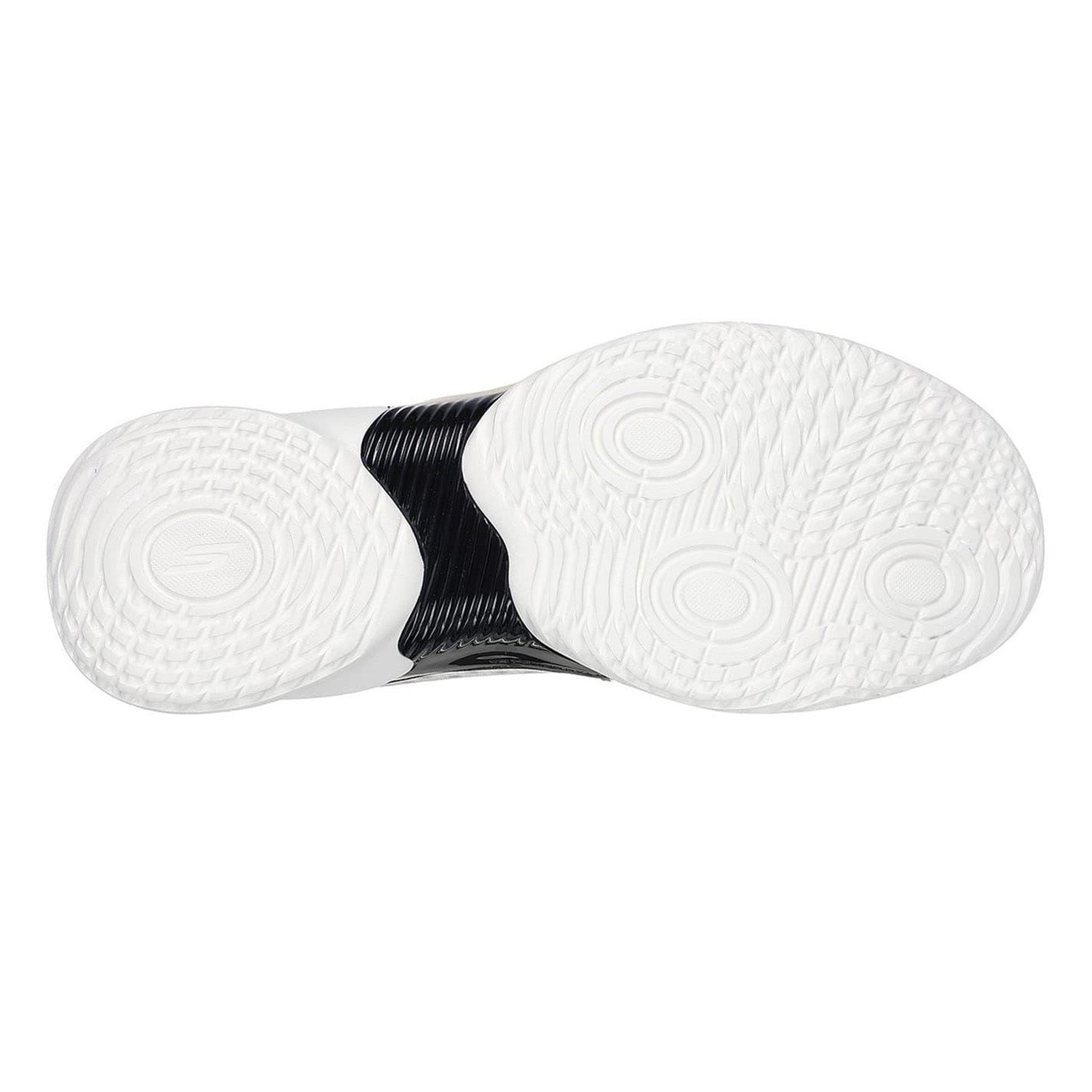 White-Grey - Lifestyle - Skechers Mens Resagrip Speckle Basketball Trainers