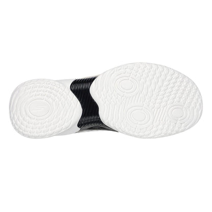 White-Grey - Lifestyle - Skechers Mens Resagrip Speckle Basketball Trainers