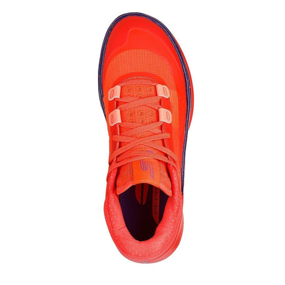 Orange - Side - Skechers Mens Resagrip Speckle Basketball Trainers