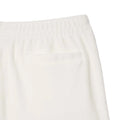 Cream - Back - Lacoste Mens Paris Terrycloth Knitted Regular Shorts