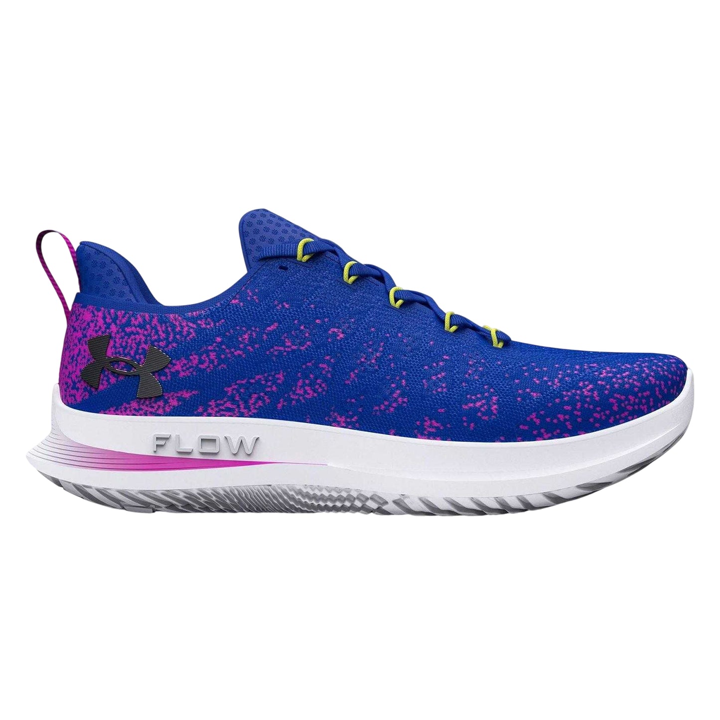 Blue - Front - Under Armour Mens Velociti 3 Running Shoes