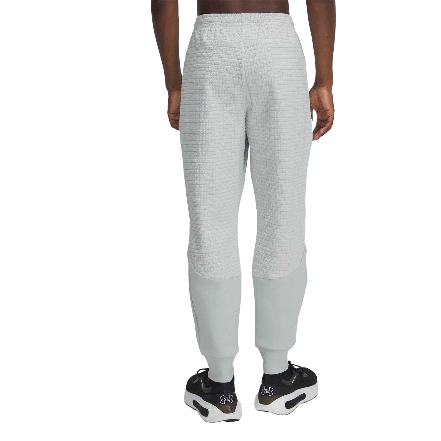 Green - Back - Under Armour Mens Unstoppable Textured Slim Joggers