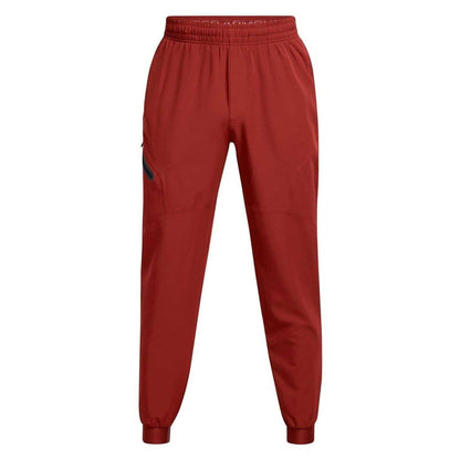 Orange - Front - Under Armour Mens Unstoppable Woven Joggers