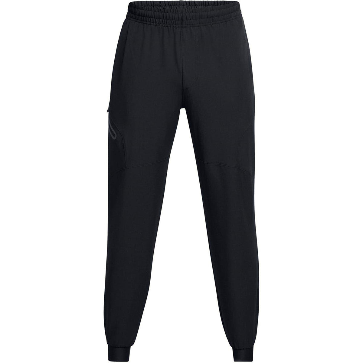 Black - Front - Under Armour Mens Unstoppable Woven Joggers