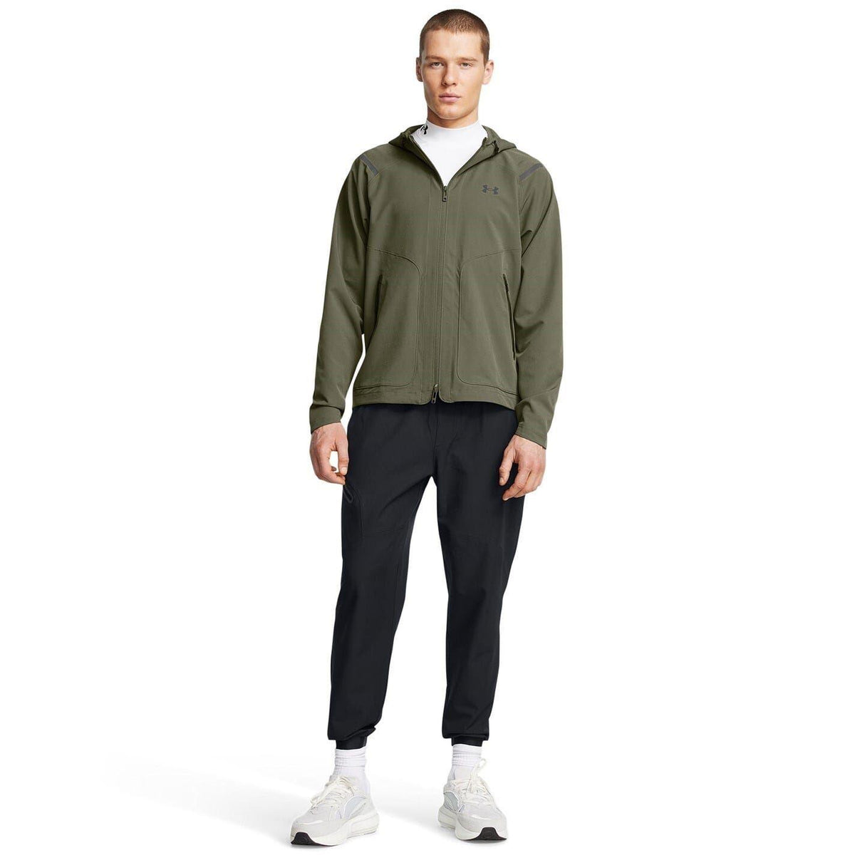 Black - Lifestyle - Under Armour Mens Unstoppable Woven Joggers