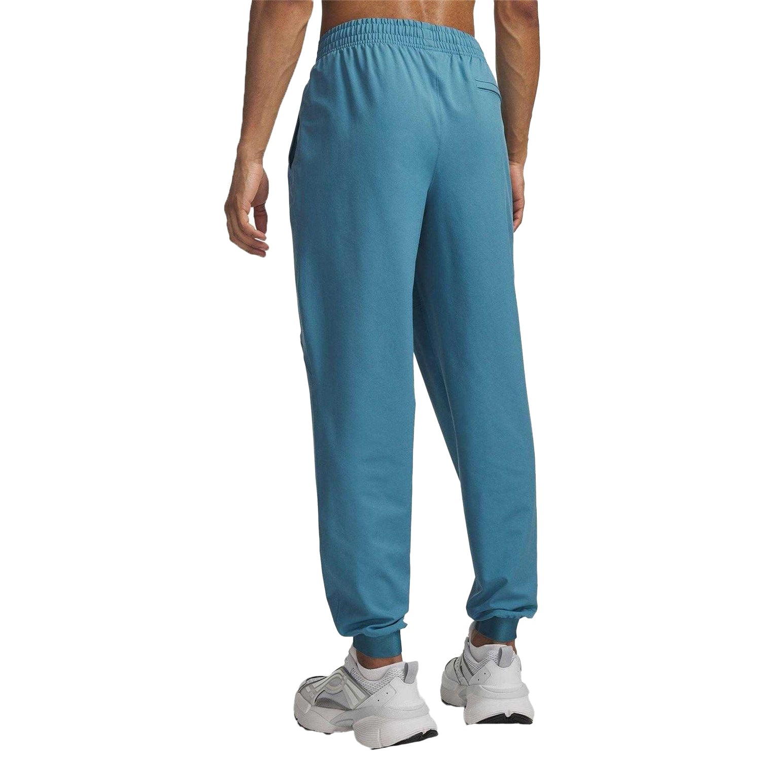 Blue-Black - Back - Under Armour Mens Unstoppable Woven Joggers