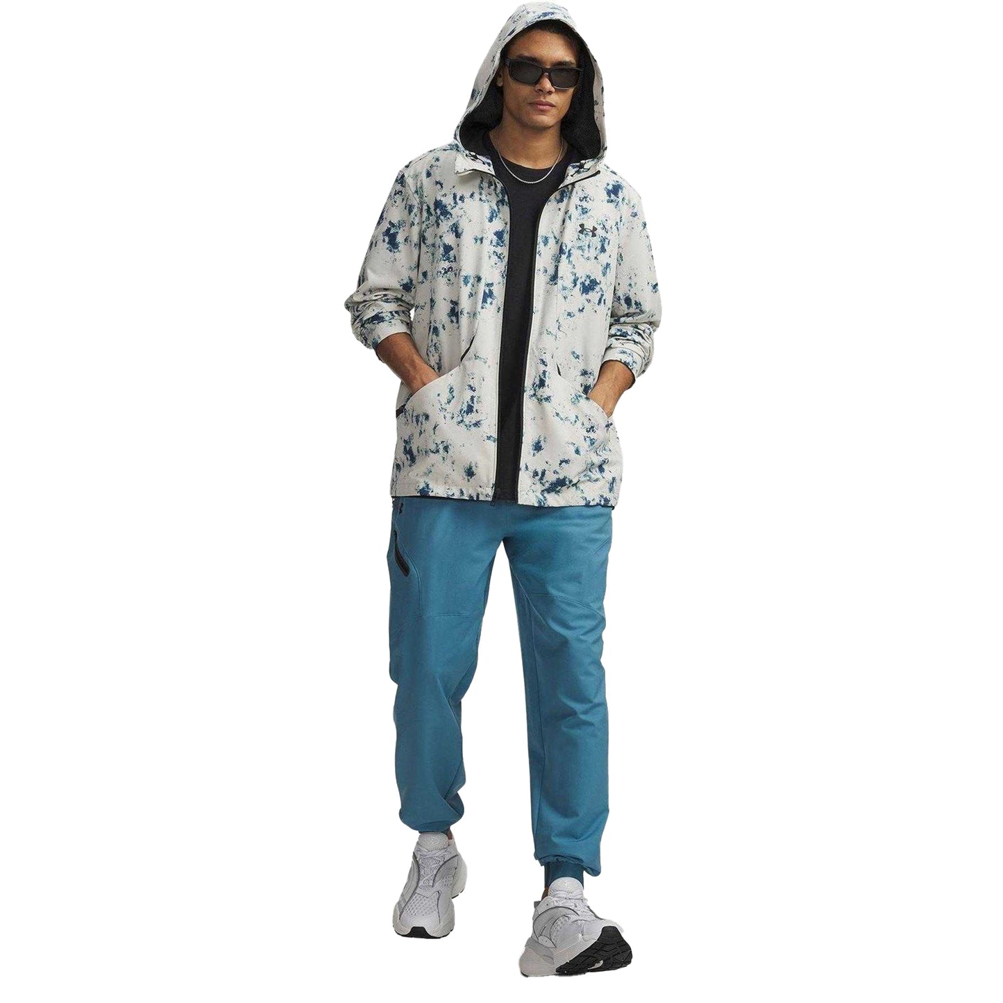Blue-Black - Lifestyle - Under Armour Mens Unstoppable Woven Joggers