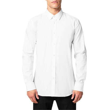 White - Front - Hugo Mens Extra-Slim Formal Shirt