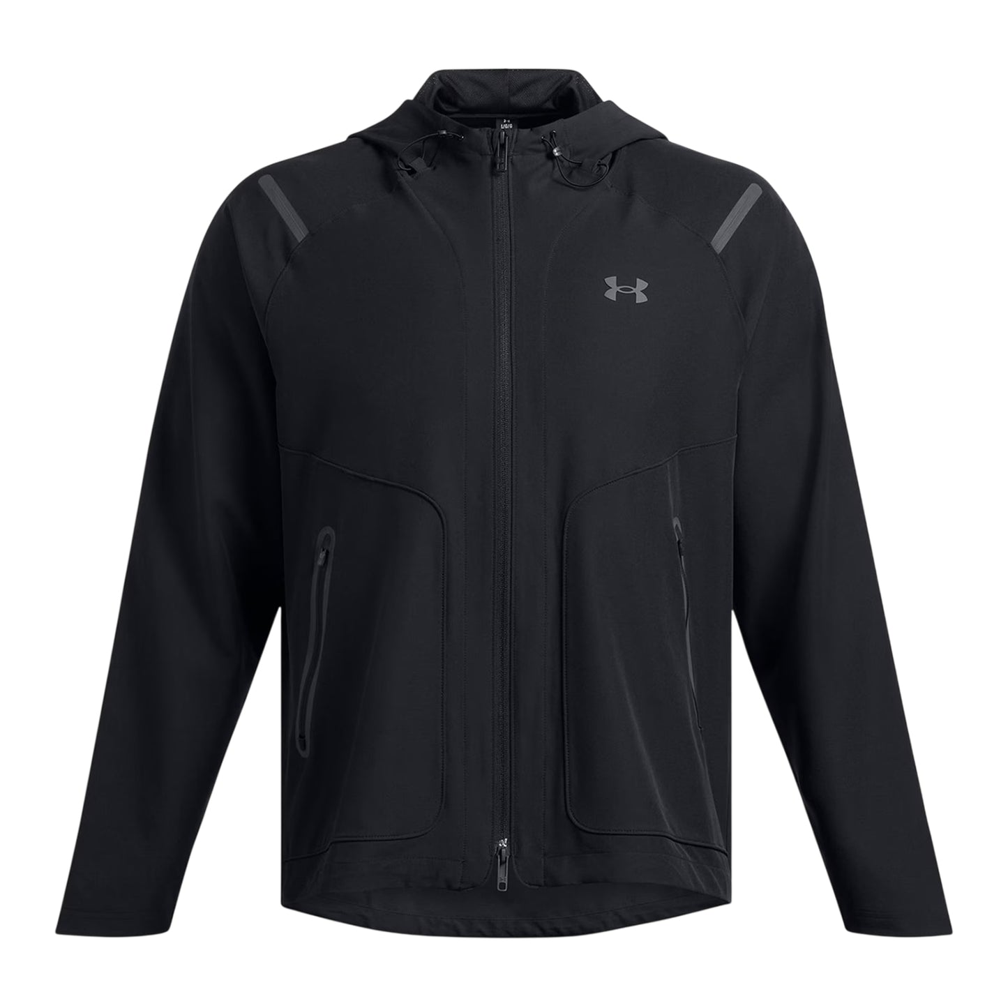 Black - Front - Under Armour Mens Unstoppable Tracksuit Top