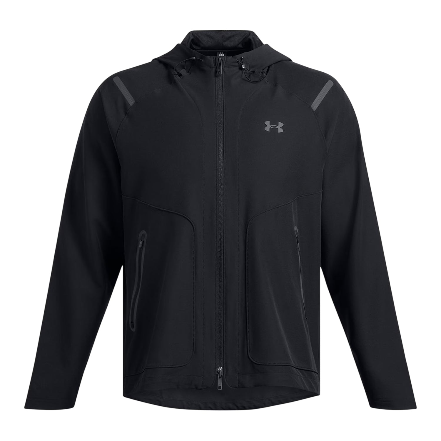Black - Front - Under Armour Mens Unstoppable Tracksuit Top