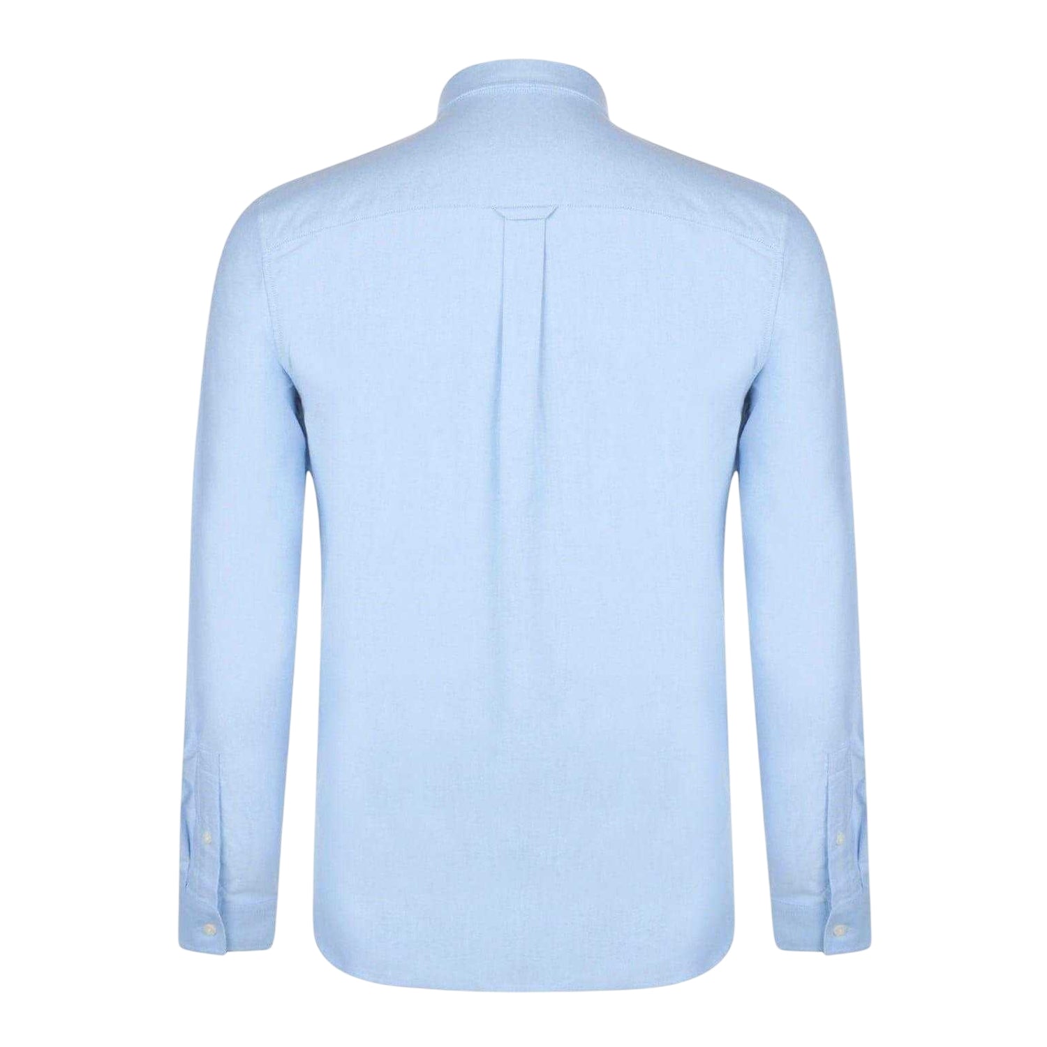 Riviera - Back - Lyle & Scott Mens Embroidered Logo Oxford Shirt