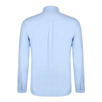 Riviera - Back - Lyle & Scott Mens Embroidered Logo Oxford Shirt