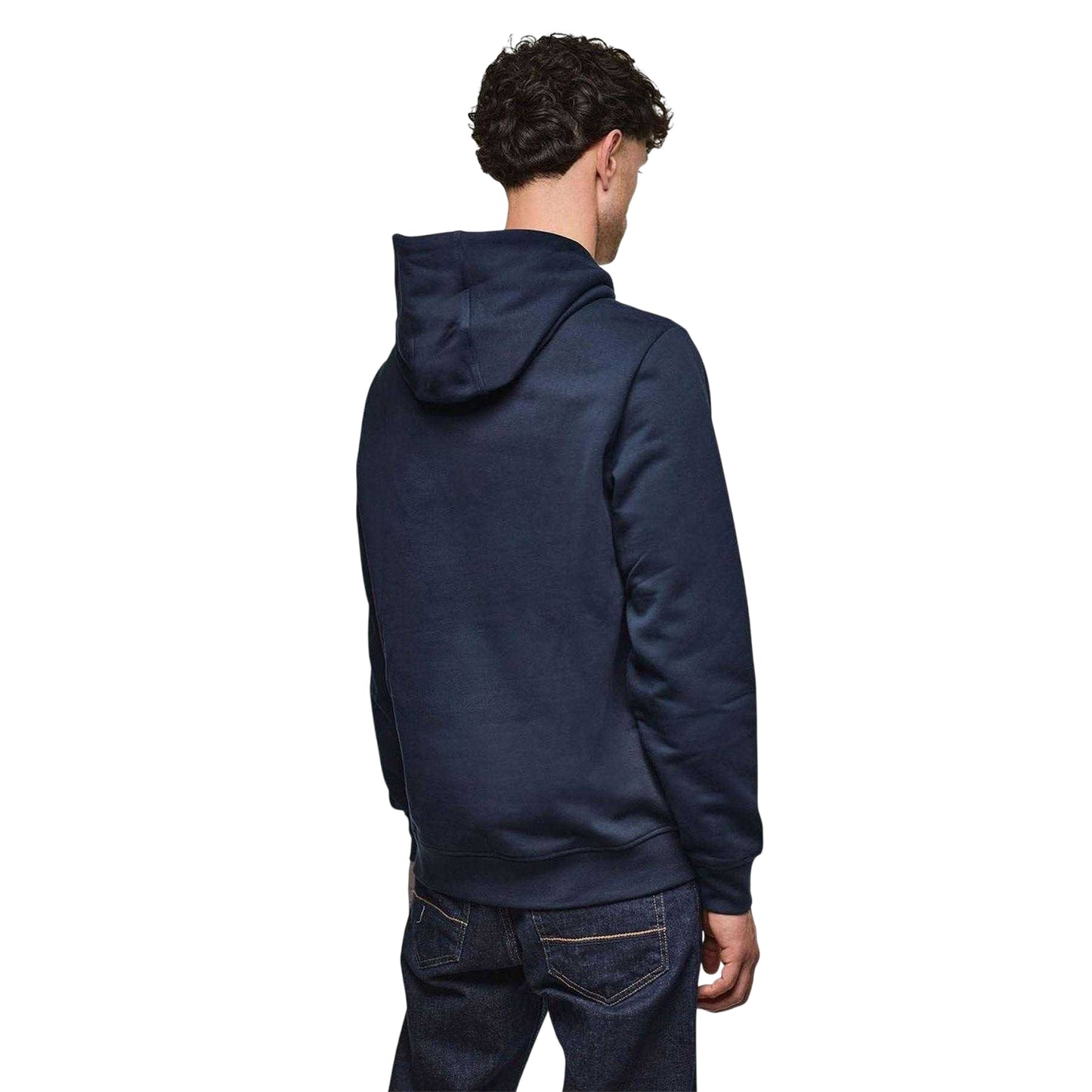 Navy - Back - Weekend Offender Mens Woan Hoodie