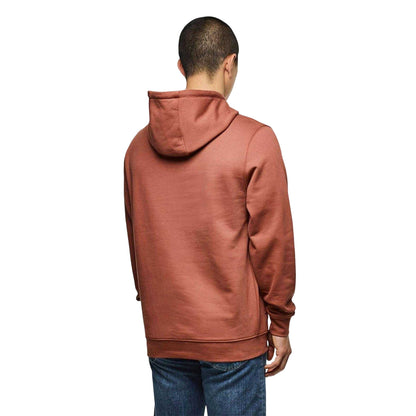 Rust - Back - Weekend Offender Mens Combed Cotton Hoodie