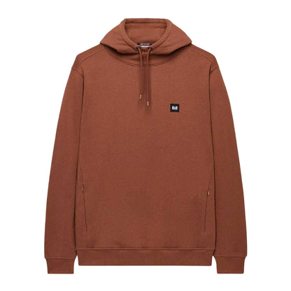 Rust - Front - Weekend Offender Mens Combed Cotton Hoodie
