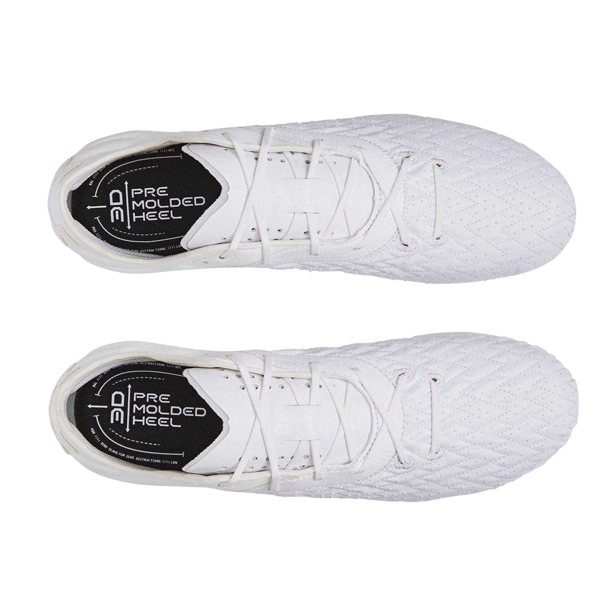 White - Side - Under Armour Mens Clone Magnetico Pro 2 Firm Ground Football Boots