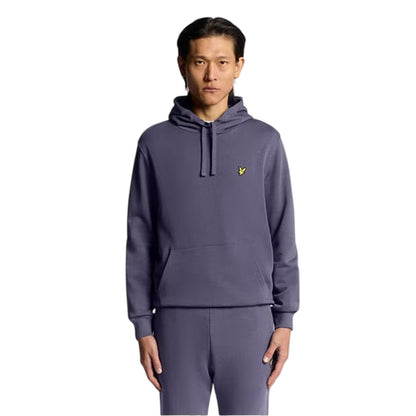 Graystone - Side - Lyle & Scott Mens Embroidered Logo Hoodie