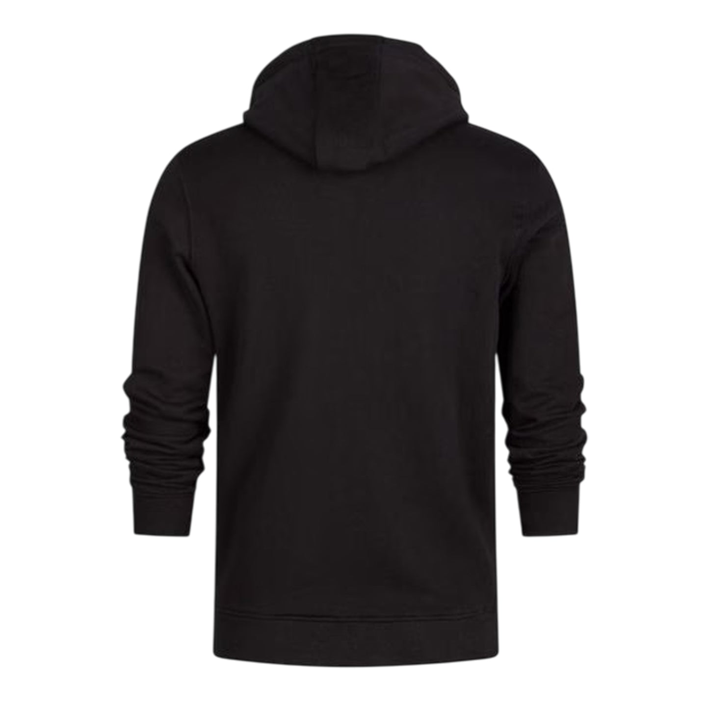 Jet Black - Back - Lyle & Scott Mens Embroidered Logo Hoodie