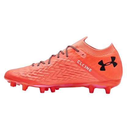 Orange - Back - Under Armour Mens Clone Magnetico Pro Artificial Ground Football Boots