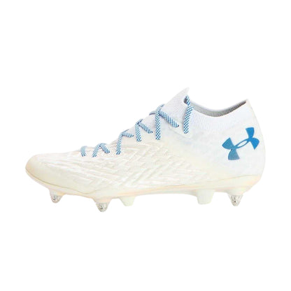 White - Back - Under Armour Mens Clone Magnetico Pro Artificial Ground Football Boots