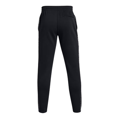 Black - Back - Under Armour Mens Icon Fleece Tapered Joggers