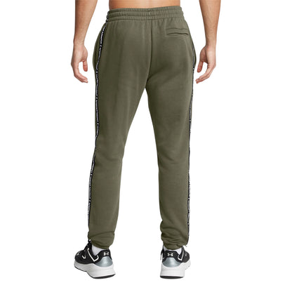Marine OD Green - Back - Under Armour Mens Icon Fleece Tapered Joggers