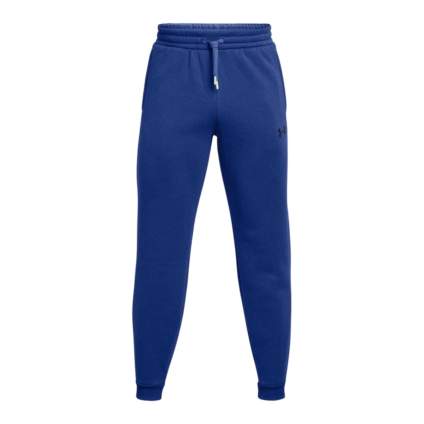 Blue - Front - Under Armour Mens Fleece Plain Joggers
