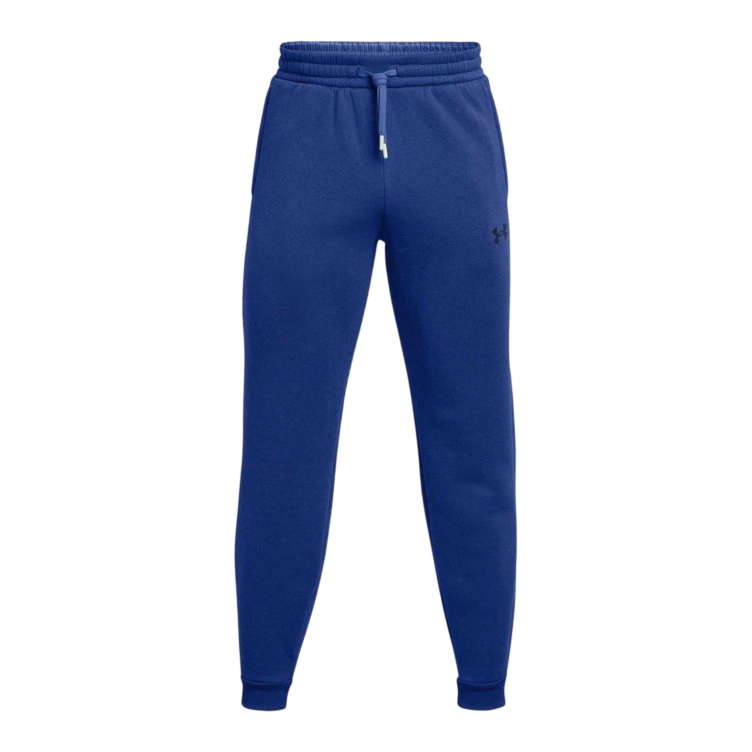 Blue - Front - Under Armour Mens Fleece Plain Joggers