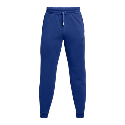 Blue - Front - Under Armour Mens Fleece Plain Joggers