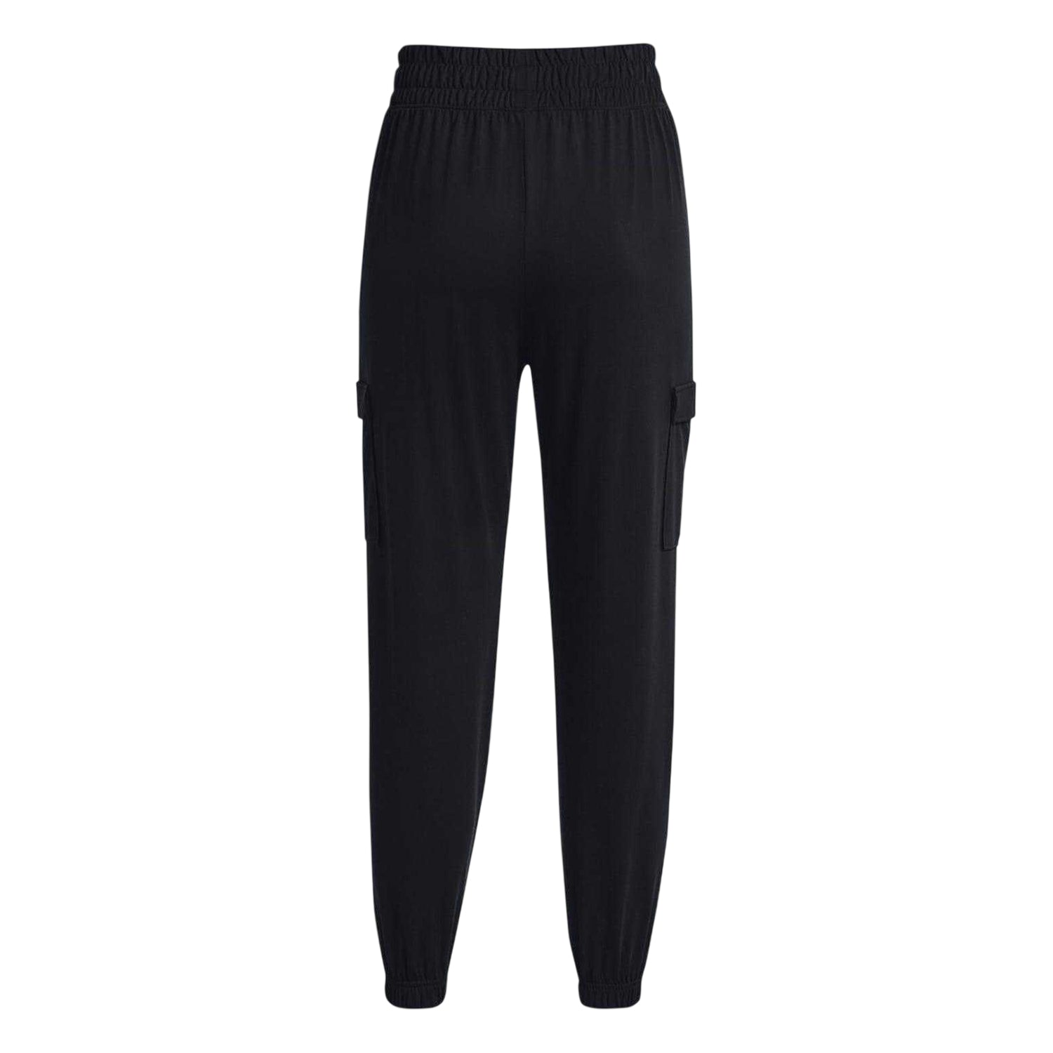 Black - Back - Under Armour Womens-Ladies Cargo Joggers