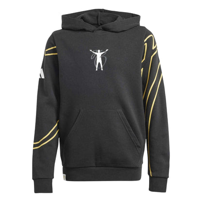 Black - Front - Adidas Childrens-Kids Jude Bellingham Hoodie