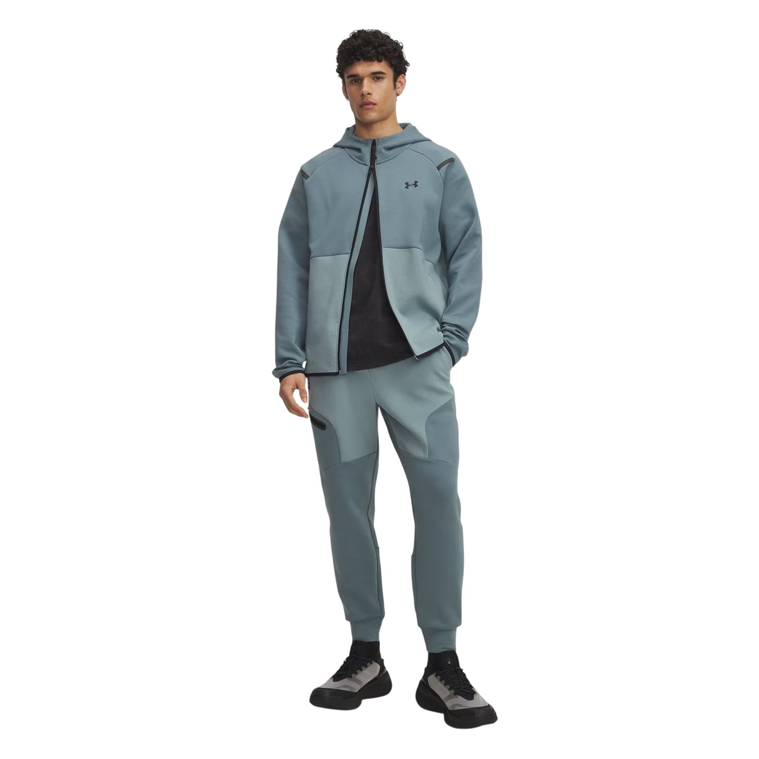 Jasper - Side - Under Armour Mens Unstoppable Fleece Slim Joggers