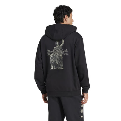Black - Back - Adidas Mens BSTN FC Bayern Munich Hoodie