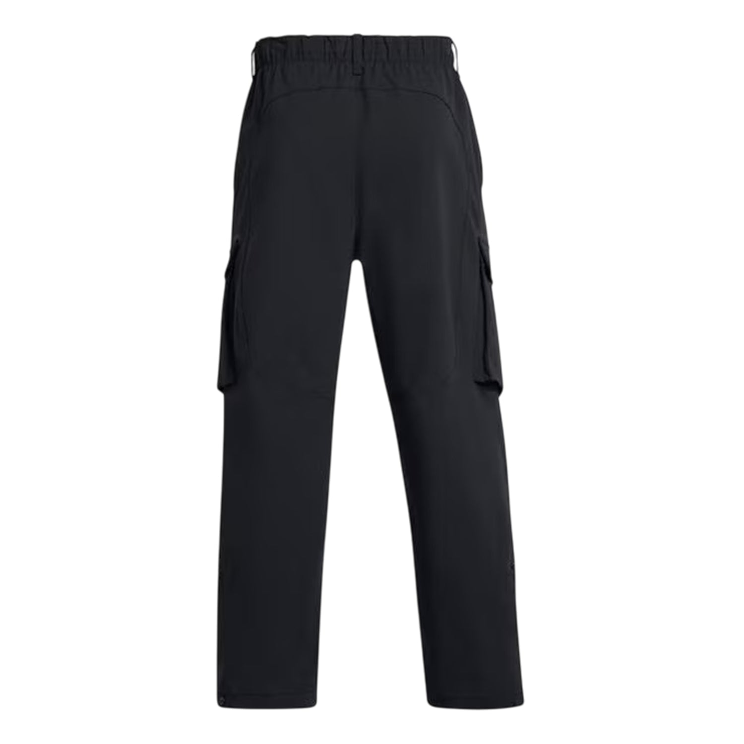 Black - Back - Under Armour Mens Utility Loose Fit Cargo Jogging Bottoms
