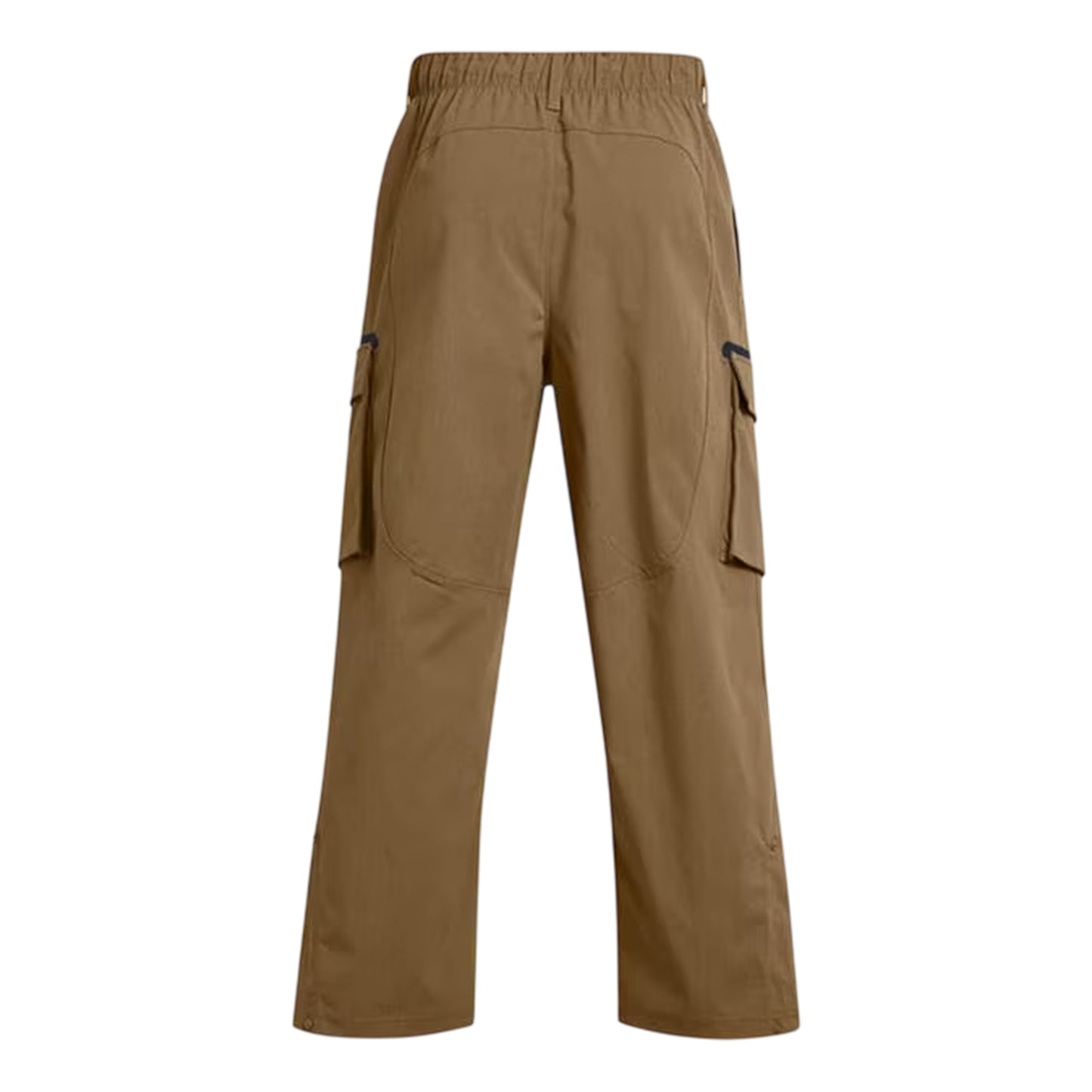Brown - Back - Under Armour Mens Utility Loose Fit Cargo Jogging Bottoms