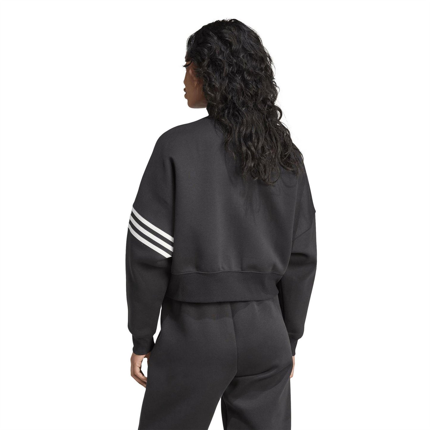 Black - Back - Adidas Womens-Ladies Neuclassics Track Jacket