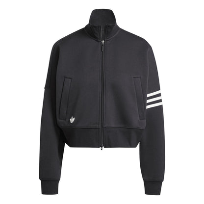 Black - Front - Adidas Womens-Ladies Neuclassics Track Jacket