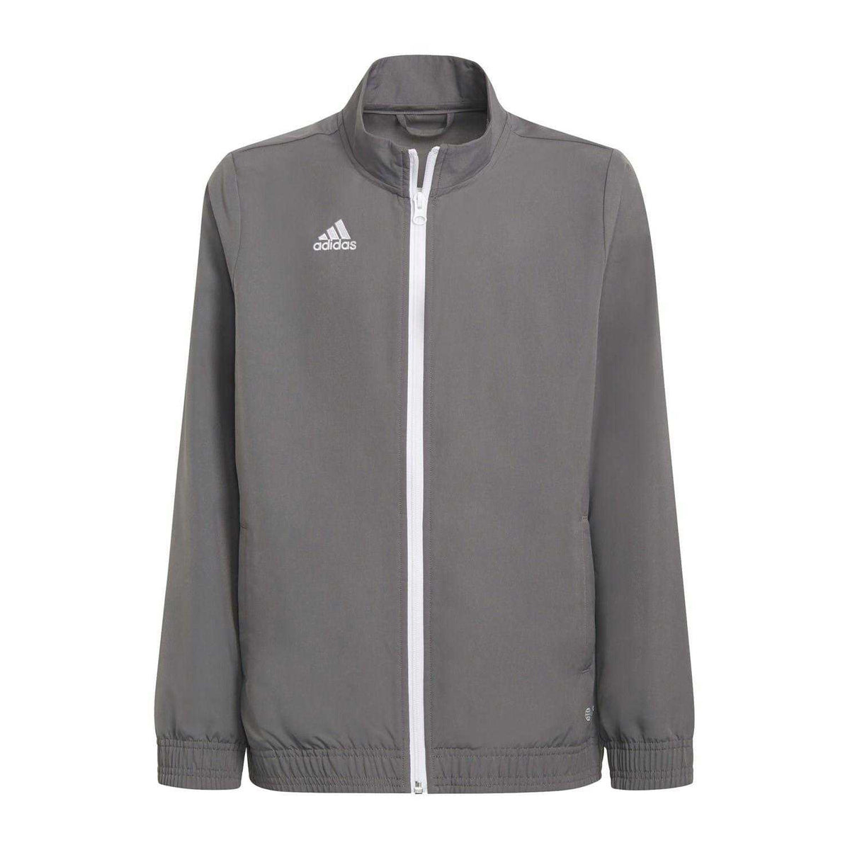 Grey - Front - Adidas Childrens-Kids Entrada 22 Presentation Track Top