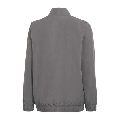 Grey - Back - Adidas Childrens-Kids Entrada 22 Presentation Track Top