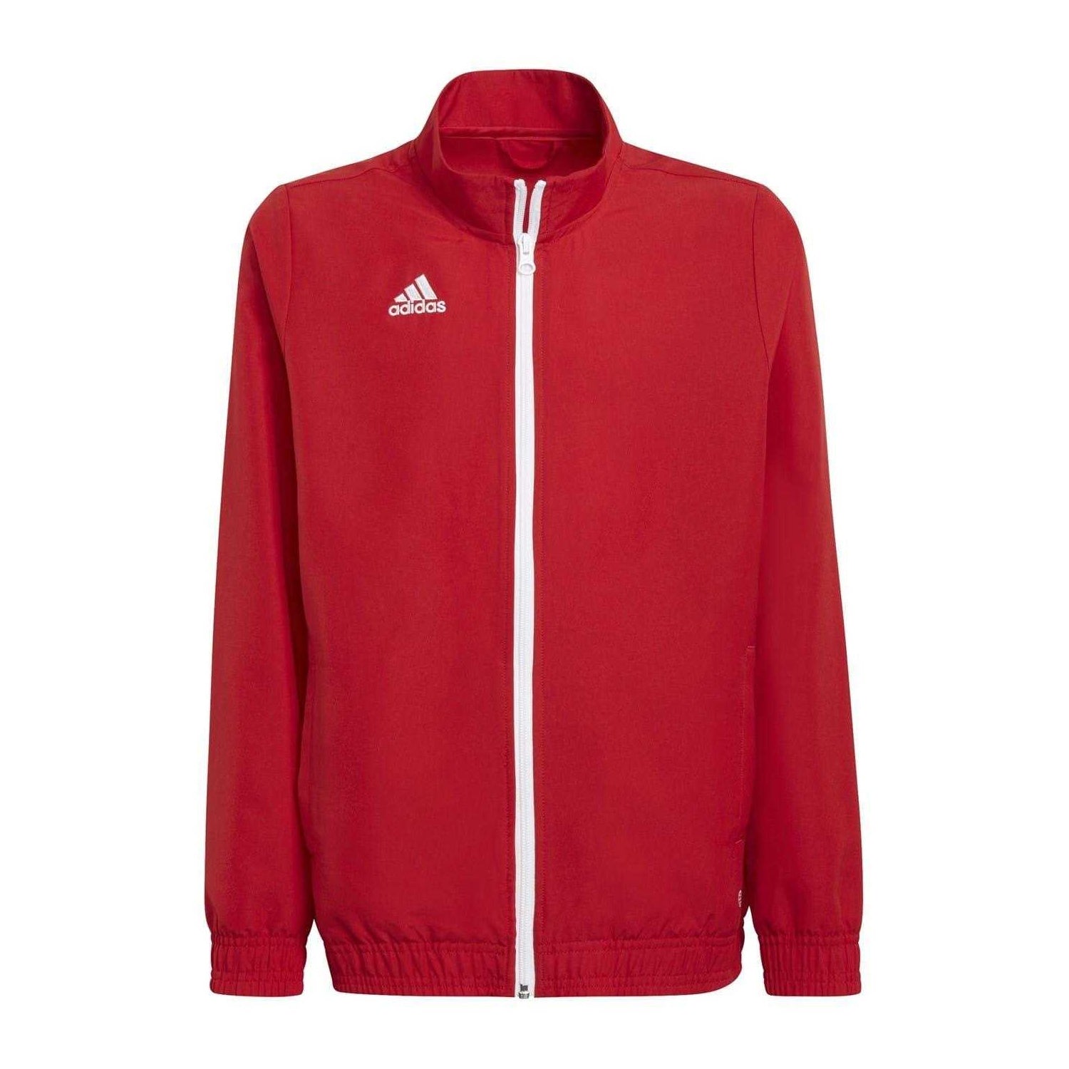 Team Power Red - Front - Adidas Childrens-Kids Entrada 22 Presentation Track Top