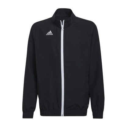 Black - Front - Adidas Childrens-Kids Entrada 22 Presentation Track Top