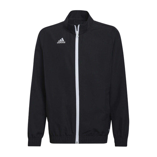 Black - Front - Adidas Childrens-Kids Entrada 22 Presentation Track Top