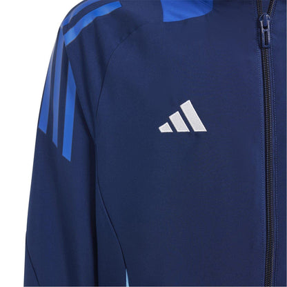 Navy Blue - Side - Adidas Childrens-Kids Tiro 24 Competition Track Jacket