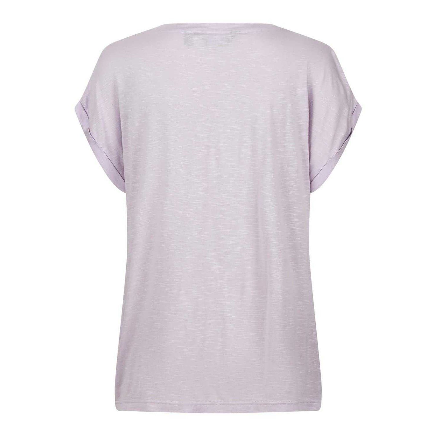 Pastel Lilac - Back - Regatta Womens-Ladies Graphic Print Boyfriend T-Shirt