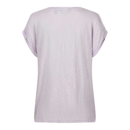 Pastel Lilac - Back - Regatta Womens-Ladies Graphic Print Boyfriend T-Shirt