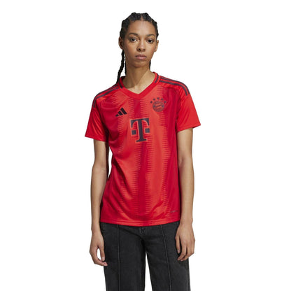 Red - Side - FC Bayern Munich Womens-Ladies 24-25 Home Jersey