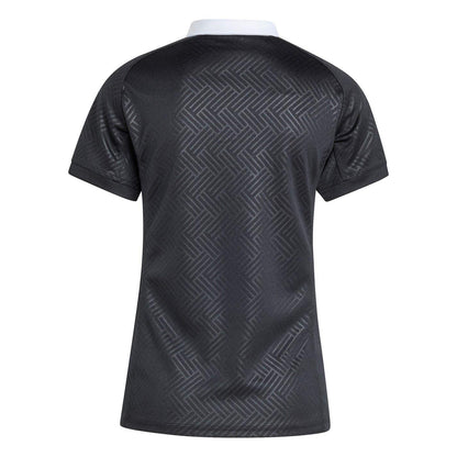 All Black - Back - Adidas Womens-Ladies Black Ferns 2025 Rugby Shirt